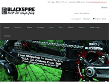 Tablet Screenshot of blackspire.com